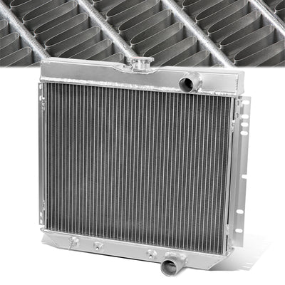 Performance 3-Rows Core Full Aluminum Radiator<br>67-69 Ford Mustang 67-68 Mercury Cougar XR7