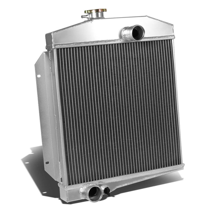 D-Motoring - Radiator - Inlet/Outlet: 2.00 / 2.00 - 3-Row - Aluminum - 61-71 International Scout - 3