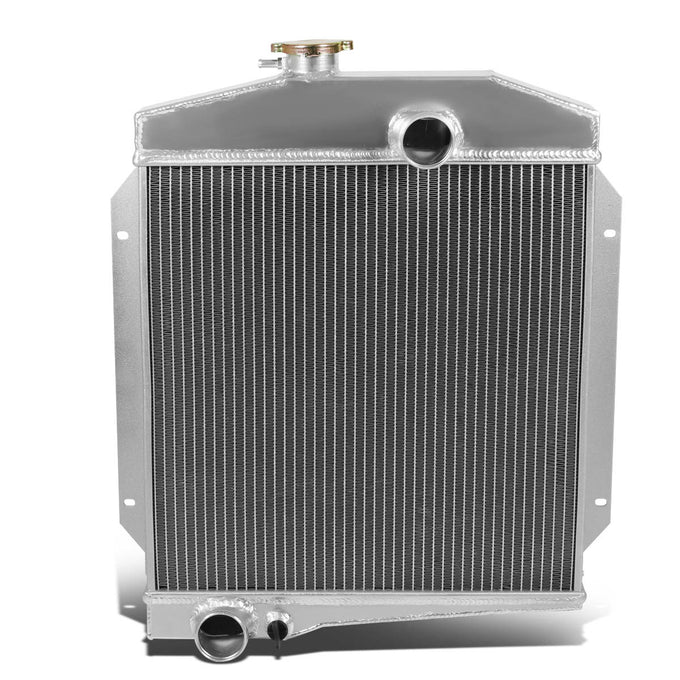 D-Motoring - Radiator - Inlet/Outlet: 2.00 / 2.00 - 3-Row - Aluminum - 61-71 International Scout - 4