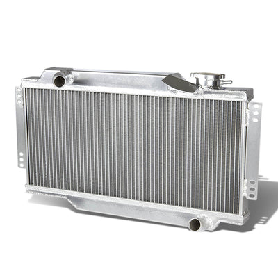 D-Motoring - Radiator - Inlet/Outlet: 1.125 / 1.250 - 2-Row - Aluminum - Triumph Spitfire Mark III/IV/1500 - MT - 1