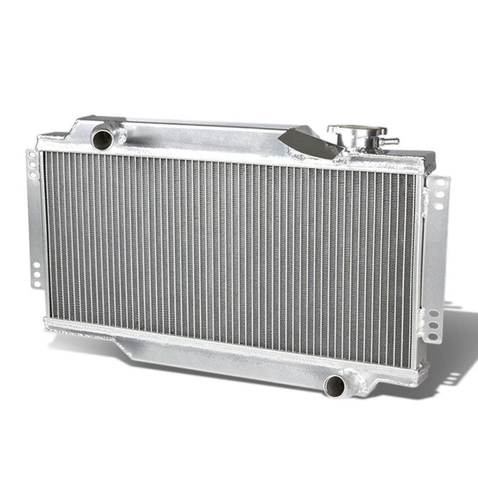 D-Motoring - Radiator - Inlet/Outlet: 1.125 / 1.250 - 2-Row - Aluminum - Triumph Spitfire Mark III/IV/1500 - MT - 1