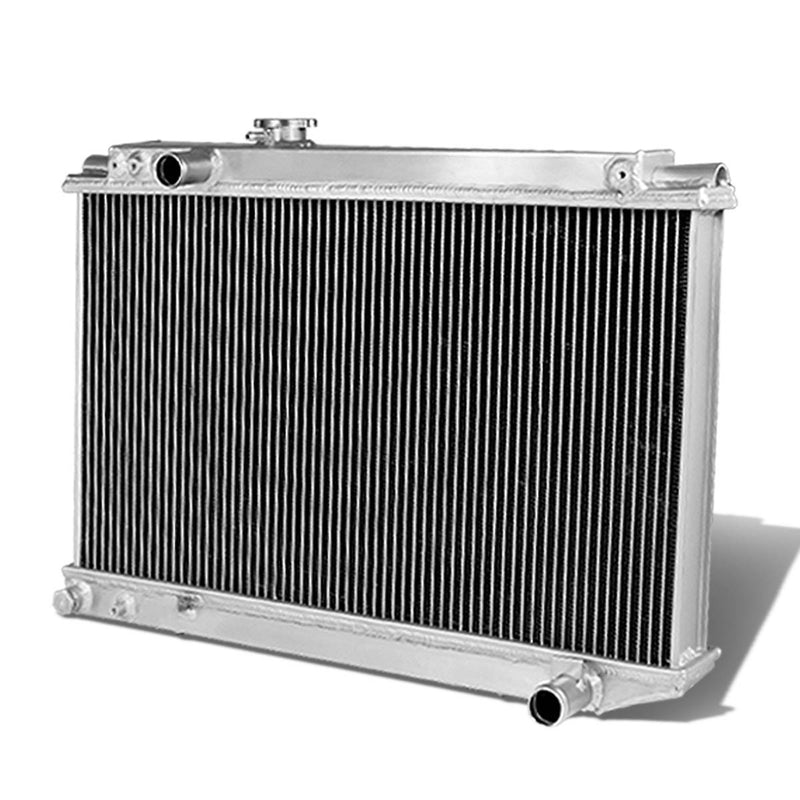 D-Motoring - Radiator - Inlet/Outlet: 1.25 / 1.25 - 3-Row - Aluminum - Toyota Supra 1G/1JZ/7M-GTE/GE MT - 1