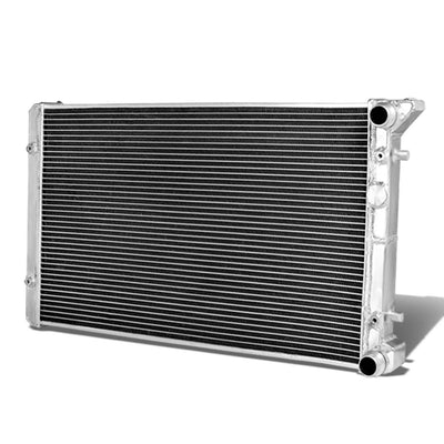 D-Motoring - Radiator - Inlet/Outlet: 1.50 / 1.50 - 2-Row - Aluminum - 99-02 Volkswagen Golf/GTI - 1