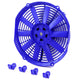 D-Motoring - Radiator Fan - 12 in. - Blue - 3