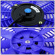 D-Motoring - Radiator Fan - 12 in. - Blue - 4