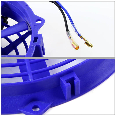 D-Motoring - Radiator Fan - 12 in. - Blue - 5