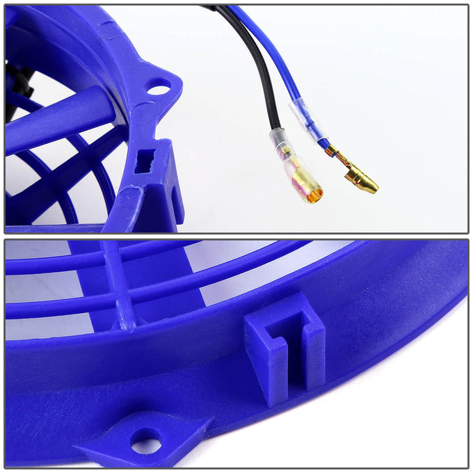 D-Motoring - Radiator Fan - 12 in. - Blue - 5
