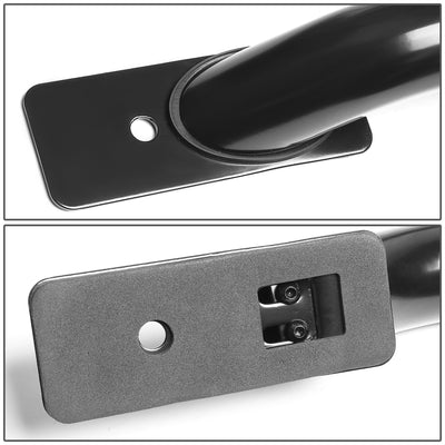 D-Motoring - Truck Bed Rails - 71 in. - Adjustable Mounting Plate - Matte - Chevy GMC C/K 1500 / 2500 / 3500 - 2