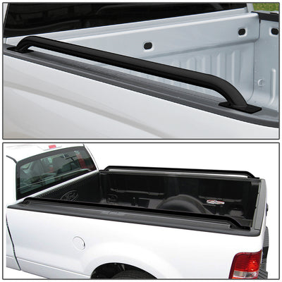 D-Motoring - Truck Bed Rails - 71 in. - Adjustable Mounting Plate - Matte - Chevy GMC C/K 1500 / 2500 / 3500 - 5