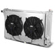 D-Motoring - Radiator & Fan Shroud Kit - 1.25 in.Inlet - 1.50 in.Outlet - 30.75 in. x 18.75 in. x 6 in.Overall Size - 3-Row - 82-92 Camaro/Firebird Trans AM V8 - 1
