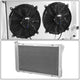 D-Motoring - Radiator & Fan Shroud Kit - 1.25 in.Inlet - 1.50 in.Outlet - 30.75 in. x 18.75 in. x 6 in.Overall Size - 3-Row - 82-92 Camaro/Firebird Trans AM V8 - 3
