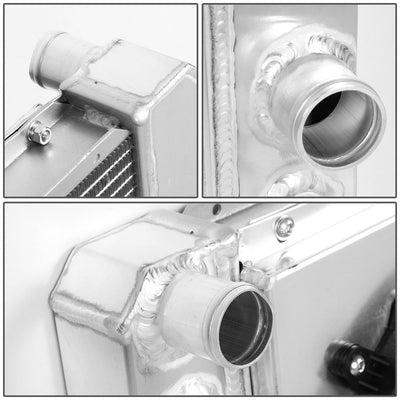 D-Motoring - Radiator & Fan Shroud Kit - 1.50 in.Inlet - 1.75?âââ‚?Outlet - 3-Row - Chevy Blazer/S10 GMC Sonoma/Jimmy - 2