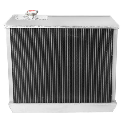 D-Motoring - Radiator & Fan Shroud Kit - 1.75 in.Inlet - 1.75 in.Outlet - 25.25 in. x 22.50 in. x 2.75 in.Overall Size - 3-Row - Chevy/GMC C/K C10 3 - 2