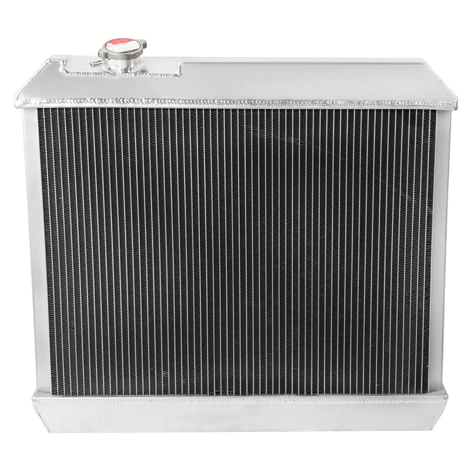 D-Motoring - Radiator & Fan Shroud Kit - 1.75 in.Inlet - 1.75 in.Outlet - 25.25 in. x 22.50 in. x 2.75 in.Overall Size - 3-Row - Chevy/GMC C/K C10 3 - 2