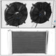 D-Motoring - Radiator & Fan Shroud Kit - 1.50 in.Inlet - 1.75?aa€?Outlet - 33.50 in. x 21.00 in. x 2.75 in.Overall Size - 2-Row - 81-86 Chevy C/K-Series - 3