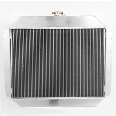 D-Motoring - Radiator & Fan Shroud Kit - 1.75 in.Inlet - 2.00 in.Outlet - 30.00 in. x 25.00 in. x 2.50 in.Overall Size - 2-Row - Ford F-100/F-150/F-250 / F-100/F-150/F-250 Pickup - 4