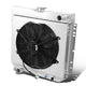 D-Motoring - Radiator & Fan Shroud Kit - 1.50 in.Inlet - 1.50 in.Outlet - 22.25 in. x 20.25 in. x 3.00 in.Overall Size - 3-Row - 69-70 Ford Mustang V8 - 1