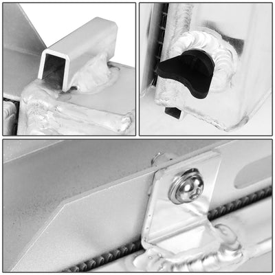D-Motoring - Radiator & Fan Shroud Kit - 1.25 in.Inlet - 1.25 in.Outlet - 29.25 in. x 19 in. x 2.00 in.Overall Size - 3-Row - 79-93 Mustang Fox - 2