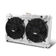 D-Motoring - Radiator & Fan Shroud Kit - 1.25 in.Inlet - 1.25 in.Outlet - 26.25 in. x 16.25 in. x 2.50 in.Overall Size - 2-Row - 98-05 Mazda Miata MX-5 - 1