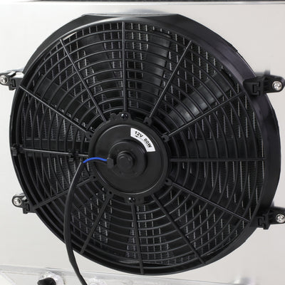 D-Motoring - Radiator & Fan Shroud Kit - 1.50 in.Inlet - 1.75 in.Outlet - 22.25 in. x 20.25 in. x 3.00 in.Overall Size - 3-Row - 67-70 Ford Mustang/Falcon - 3
