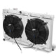D-Motoring - Radiator & Fan Shroud Kit - 1.50 in.Inlet - 1.50 in.Outlet - 28.00 in. x 16.00 in. x 2.50 in.Overall Size - 2-Row - 02-07 Impreza WRX STI - 1