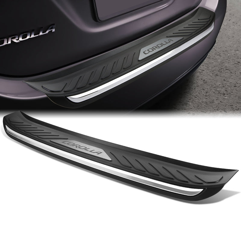 14-16 Toyota Corolla Chrome Trim Rear Bumper Protector