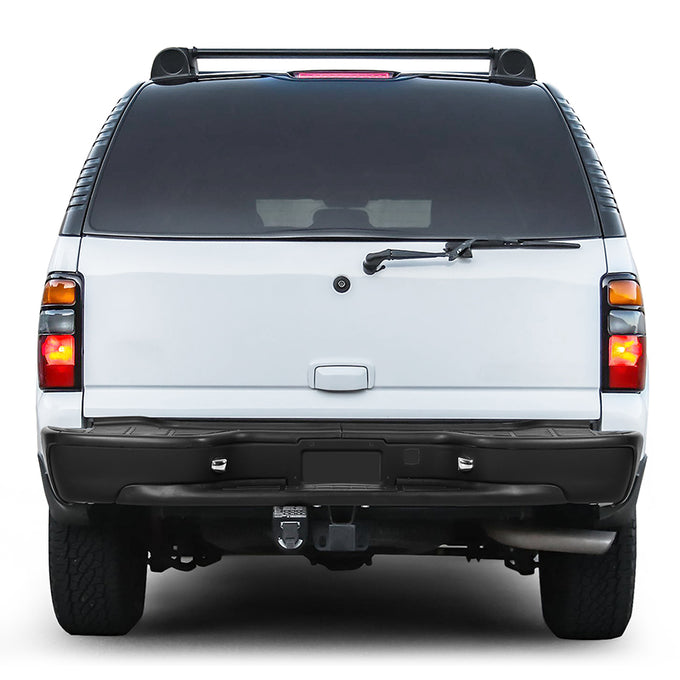 Rear Step Bumper+License Plate Lights <br> 00-06 Chevrolet Suburban Tahoe GMC Yukon