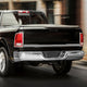 Rear Step Bumper w/Sensor Holes+License Plate Lights <br> 09-19 Dodge/Ram 1500 2500 3500