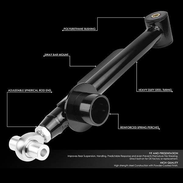 79-98 Ford Mustang Control Arms - Adjustable - Pair - RLCA-ZTL-302 - 2