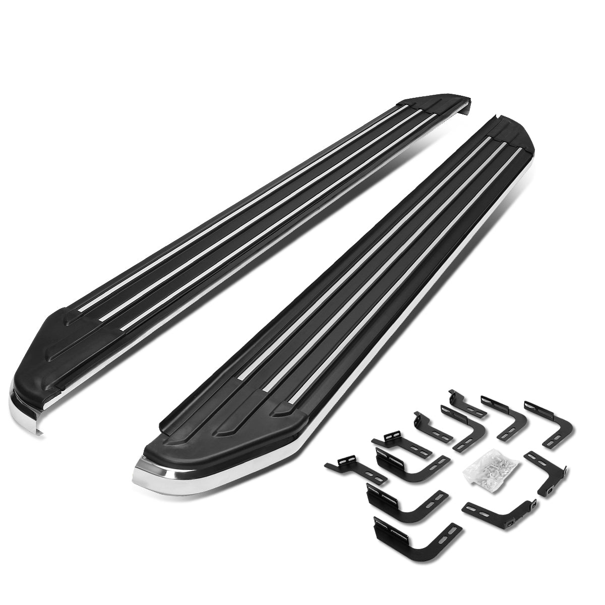 D-Motoring - Running Boards - 5.5 in. - Aluminum - Toyota 4Runner Trail Edition / SR5 / TRD Pro - 1