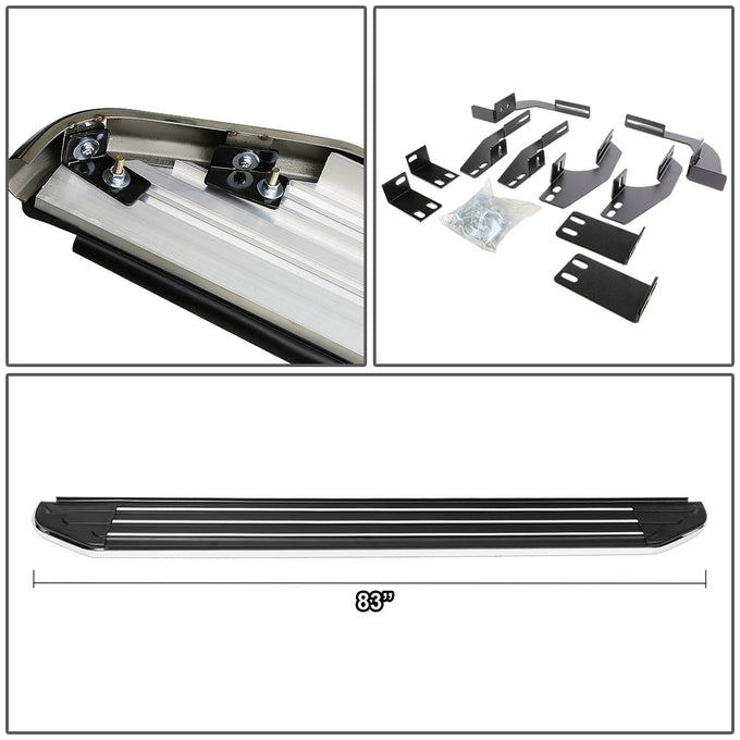D-Motoring - Running Boards - 6 in. - Aluminum - 11-18 Toyota Sienna - 4