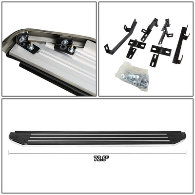 D-Motoring - Running Boards - 5.5 in. - Aluminum - 08-13 Toyota Highlander - 4