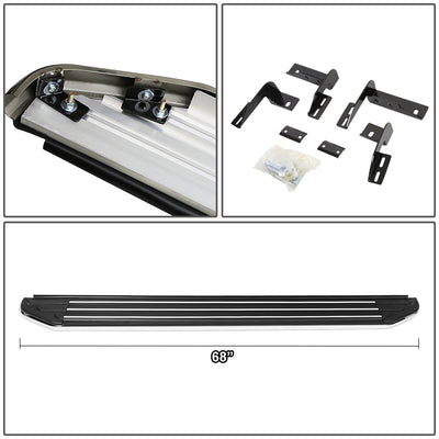 D-Motoring - Running Boards - 5.5 in. - Aluminum - 06-12 Toyota Rav4 - 4