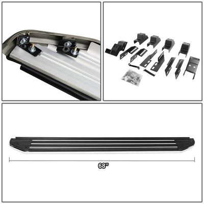 D-Motoring - Running Boards - 5.5 in. - Aluminum - 07-13 Acura MDX - 4