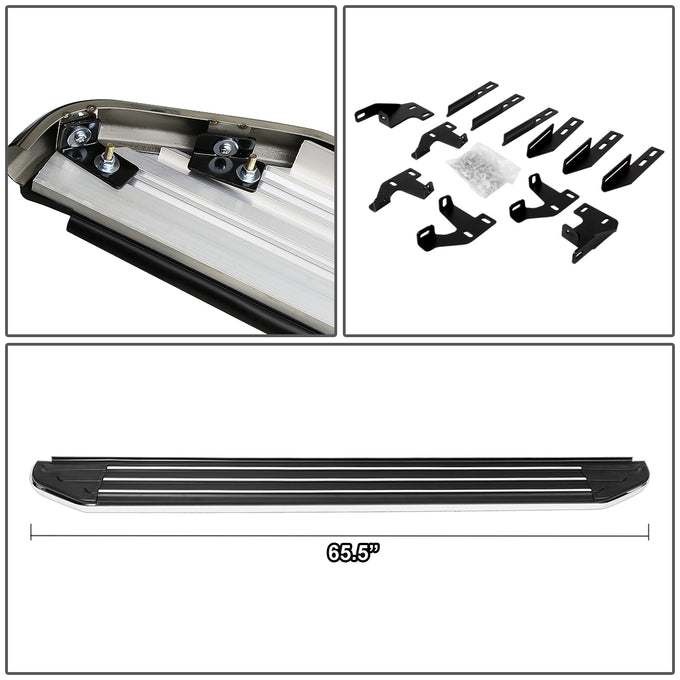 D-Motoring - Running Boards - 5.5 in. - Aluminum - 09-15 Honda Pilot - 4