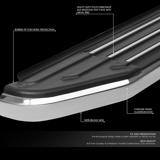 D-Motoring - 16-18 Honda Pilot Running Boards - Side Step - 5.5 in. - Aluminum - 2
