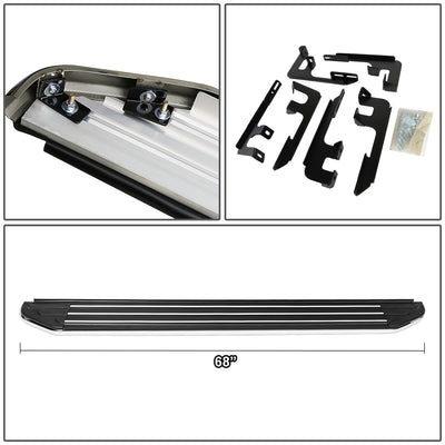 D-Motoring - 16-18 Honda Pilot Running Boards - Side Step - 5.5 in. - Aluminum - 5