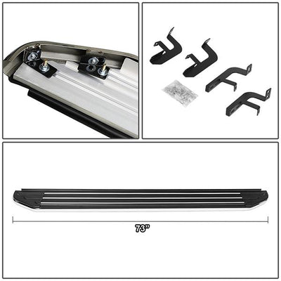 16-19 Lexus RX350 RX350L RX450H RX450HL 5.5 in.  Running Boards Side Step Nerf Bars - Aluminum - RNB-826 - 5