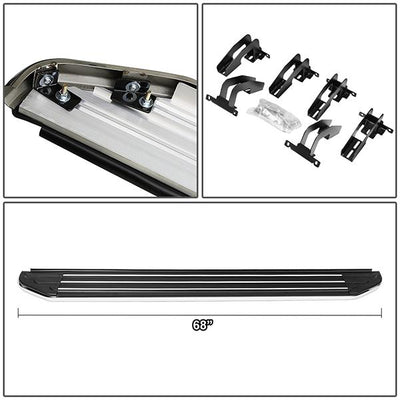 11-19 Grand Cherokee Durango 5.5 in. Running Boards Side Step Nerf Bars - Aluminum - RNB-827 - 5