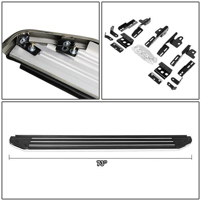 11-19 Ford Explorer 5.5 in.  Running Boards Side Step Nerf Bars - Aluminum - RNB-828 - 5