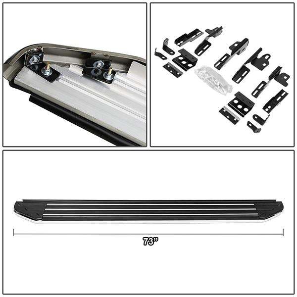 11-19 Ford Explorer 5.5 in.  Running Boards Side Step Nerf Bars - Aluminum - RNB-828 - 5