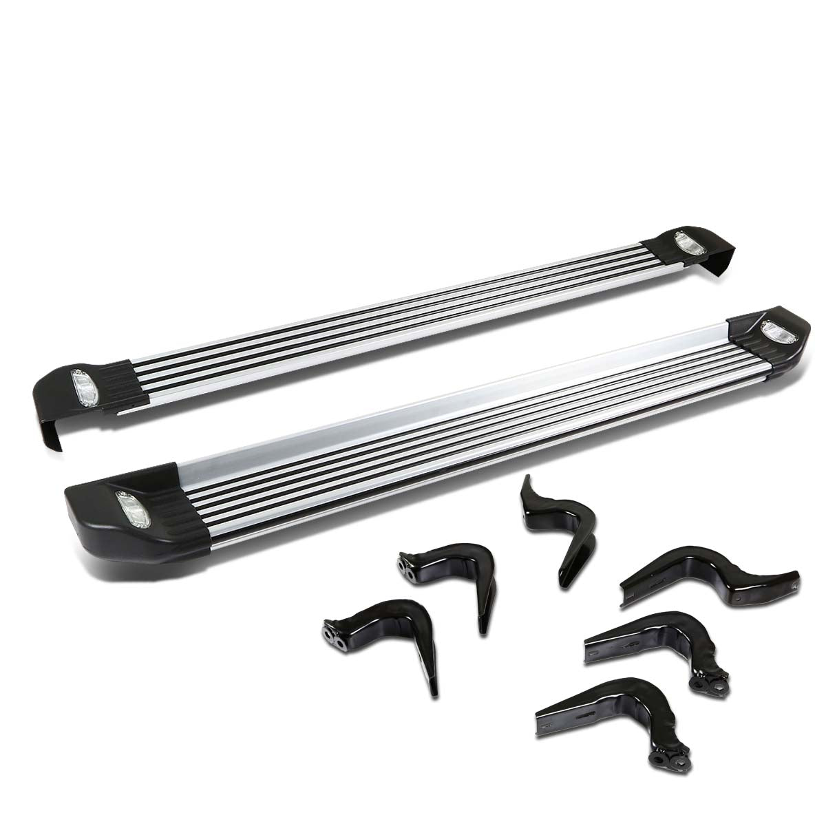 D-Motoring - Running Boards - 5.25 in. - Aluminum - 07-14 Toyota FJ Cruiser - 1