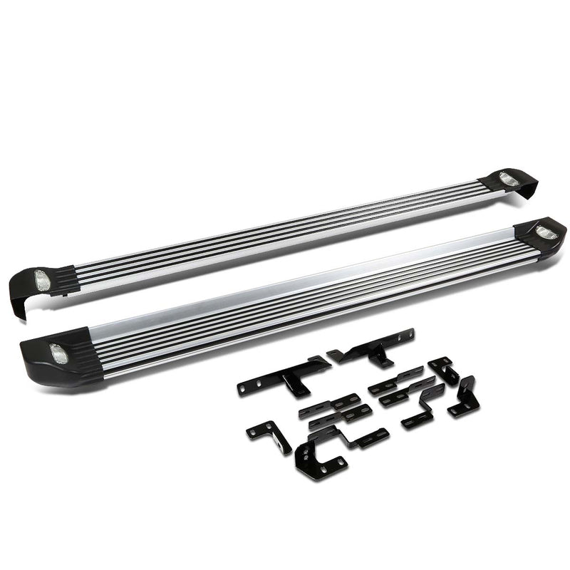 D-Motoring - Running Boards - 5.25 in. - Aluminum - 08-13 Toyota Highlander - 1