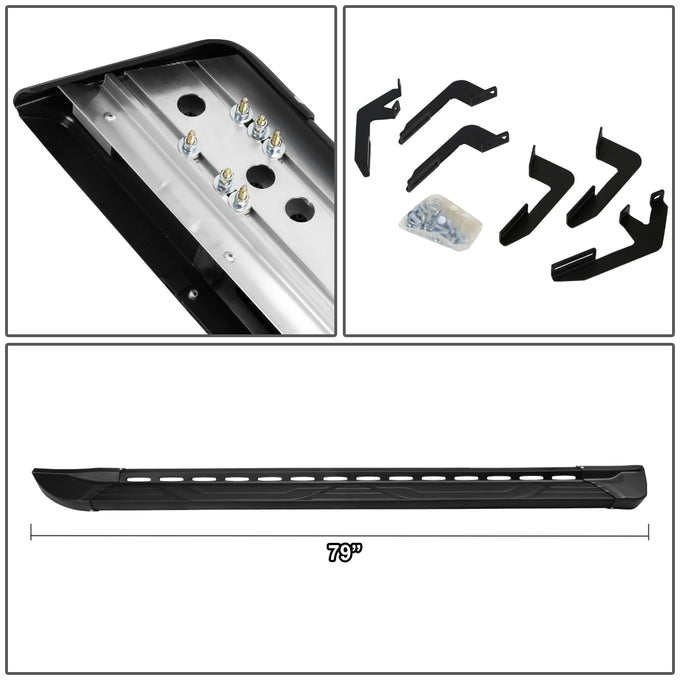D-Motoring - Running Boards - OE Style - 05-15 Toyota Tacoma Crew Cab - 4