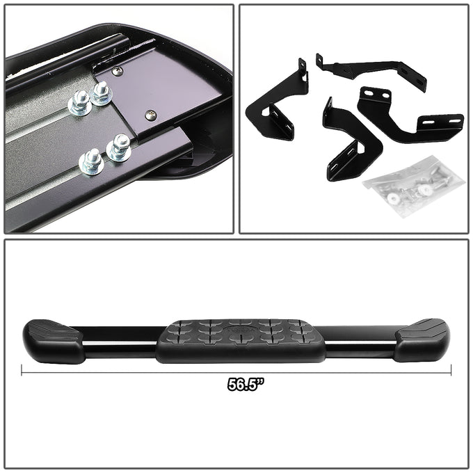 D-Motoring - Running Boards - 5' - OE Style - Black - 07-17 Toyota Tundra 2-Door Standard Cab - 4