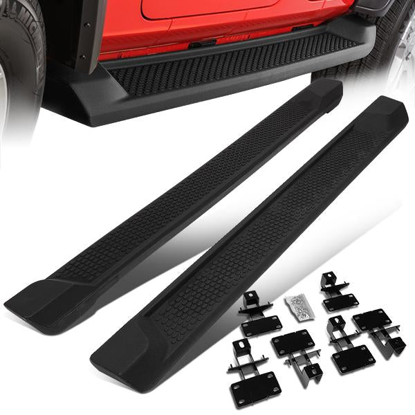 18-19 Jeep Wrangler JL 4-Dr Unlimited Running Boards - 4.5 in.  - Pair - Step Bar - RNB-OEM-021 - 1
