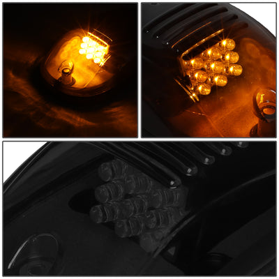 D-Motoring - Cab Roof Lights - LED - Smoked Lens - Plug-n-Play - 5PCS - Dodge Ram 1500 / 2500 / 3500 / 4500 / 5500 - 4