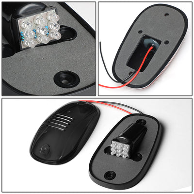D-Motoring - Cab Roof Lights - LED - Smoked Lens - Plug-n-Play - 5PCS - Dodge Ram 1500 / 2500 / 3500 / 4500 / 5500 - 5