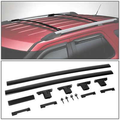 D-Motoring - Roof Rack Cross Bars - Aluminum - 11-15 Ford Explorer - 1