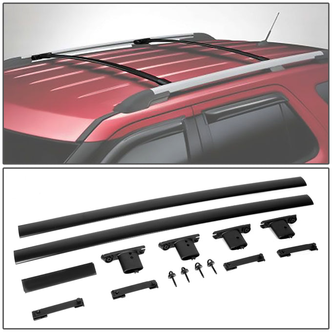 D-Motoring - Roof Rack Cross Bars - Aluminum - 11-15 Ford Explorer - 1